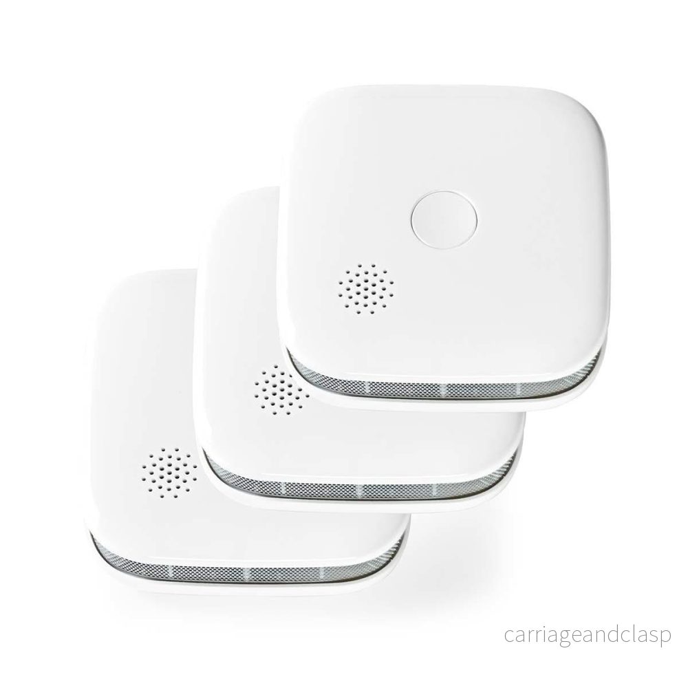 Nedis SmartLife rökdetektor set om 3 inklusive utbytbara batterier - Bild 2