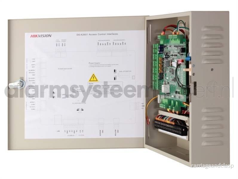 Hikvision Pro komplett dörrkontroll, 4 dörrar, DS-K2604