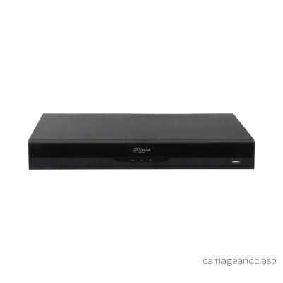 Dahua NVR4204-P-EI, 4x PoE, 2x SATA, utan lagring, max. 4 IP-kameror Svart - Bild 2