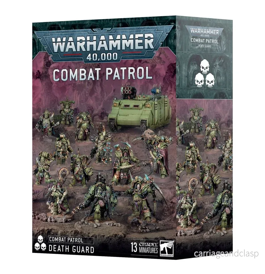 Warhammer: 40,000 – Combat Patrol – Death Guard Warhammer: 40,000 – Combat Patrol – Death Guard