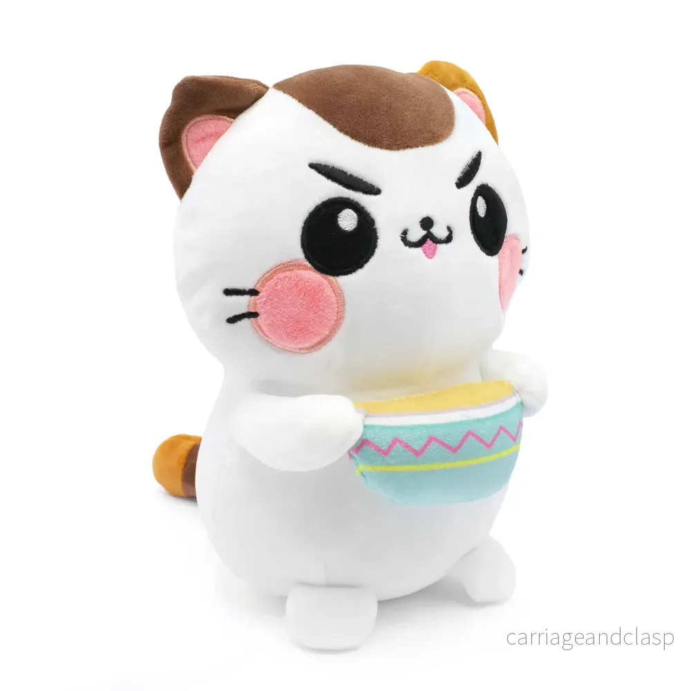 Kawaii Gosedjur Katt med Soppa Kawaii Gosedjur Katt med Soppa