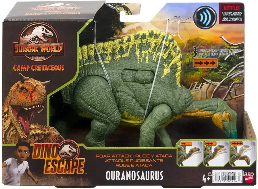 Jurassic World Camp Cretaceous Roar Attack Ouranosaurus