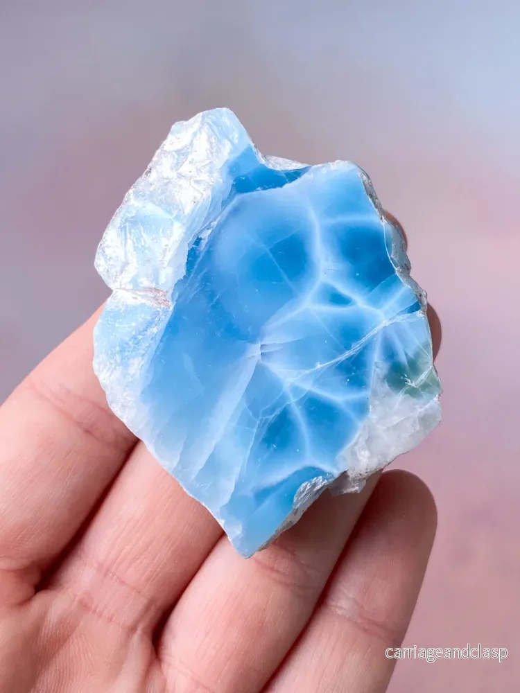 Larimar Halvpolerad (nr 8) - Bild 2