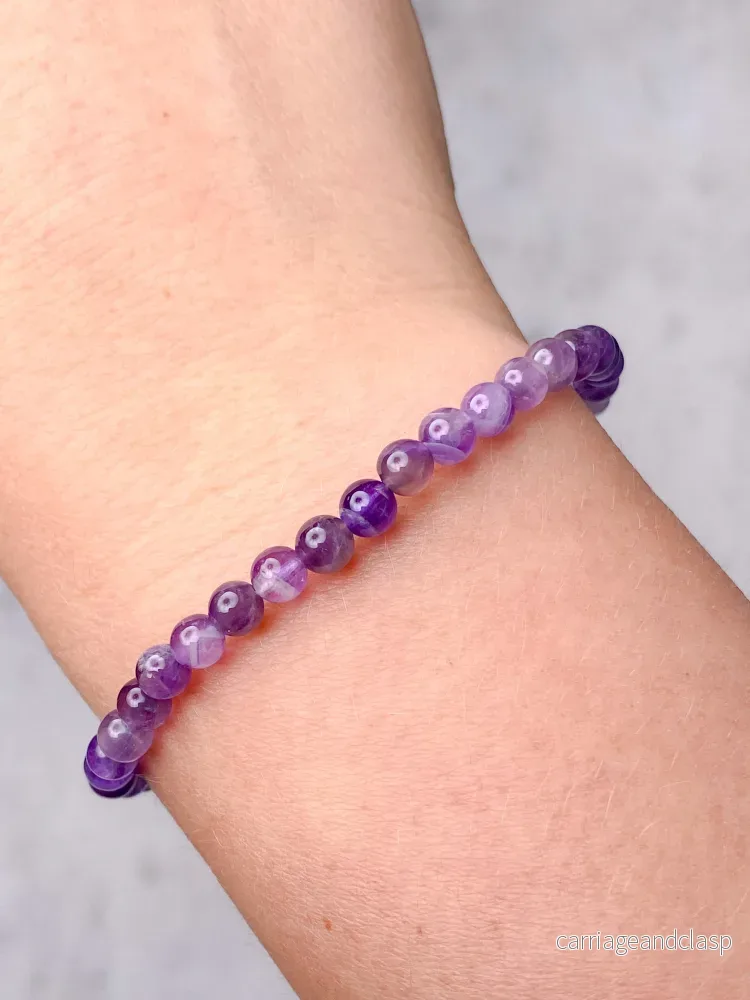 Chevron Ametist Armband - Bild 3