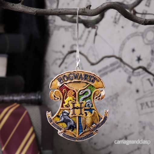 Harry Potter - Hogwarts Vapensköld Julgransdekoration