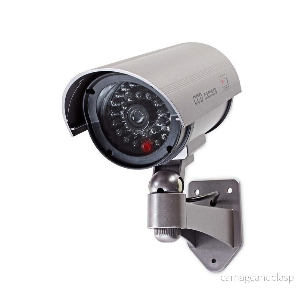 Nedis Dummy säkerhetskamera Bullet IP44 Silver - Bild 3