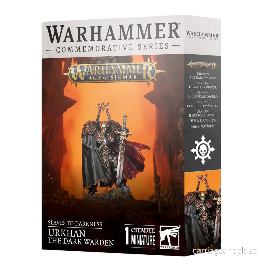Warhammer: Age of Sigmar – Slaves To Darkness – Urkhan the Dark Warden Warhammer: Age of Sigmar – Slaves To Darkness – Urkhan the Dark Warden