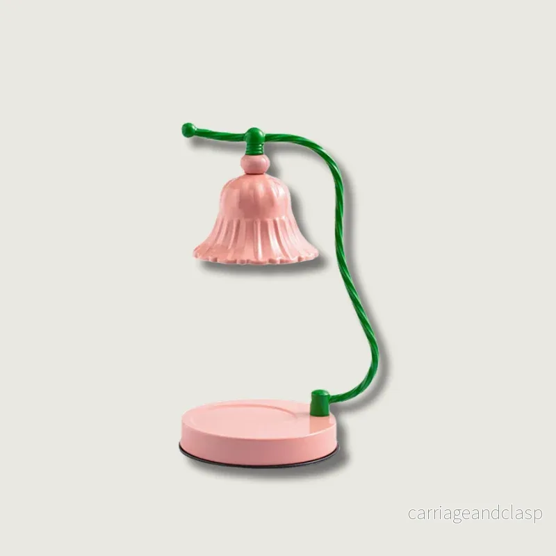 BloomAura – Charmig Rosa Glasbordslampa | Veska BloomAura – Charmig Rosa Glasbordslampa | Veska