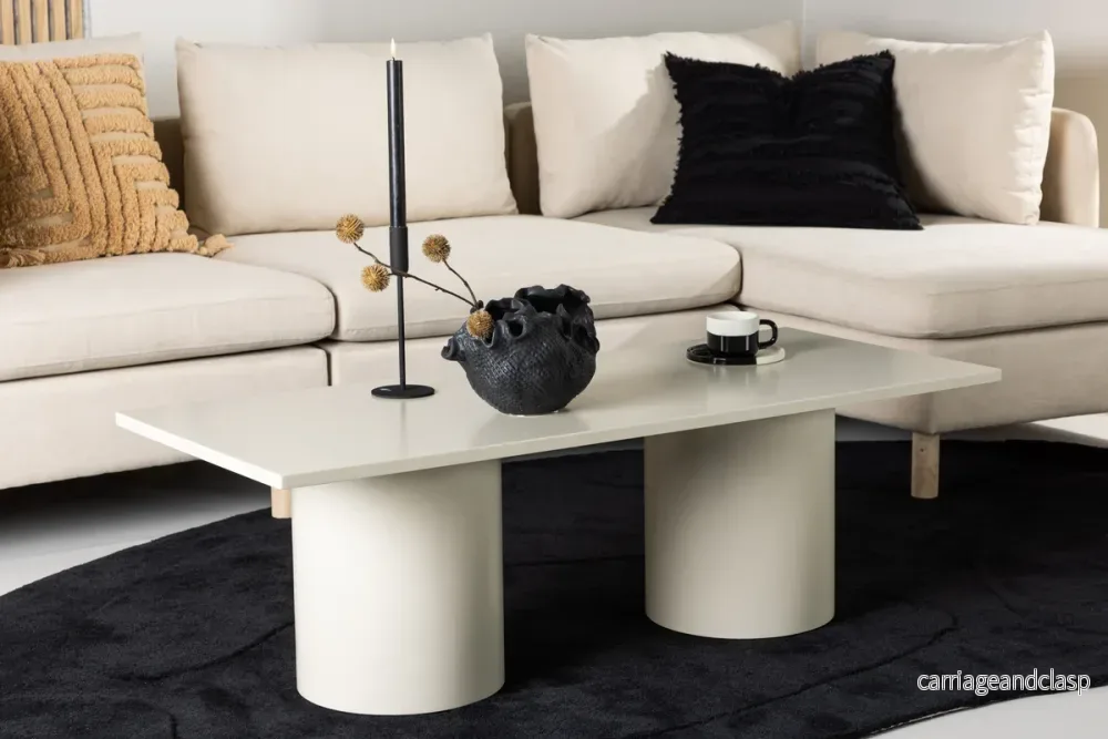 Sandvika Soffbord Beige