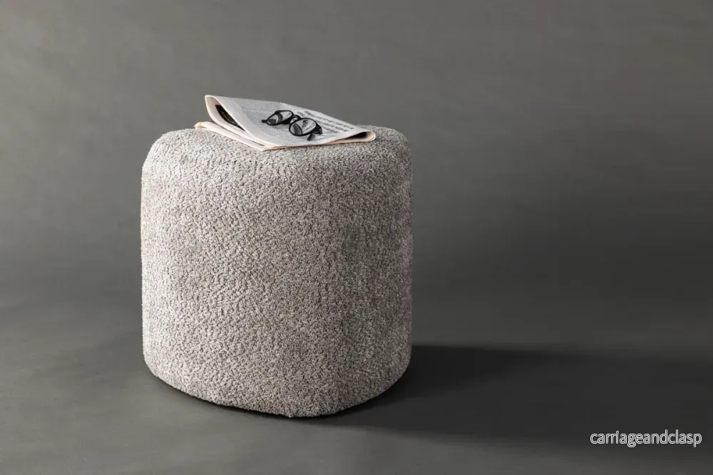 Peg Sittpuff Grå
