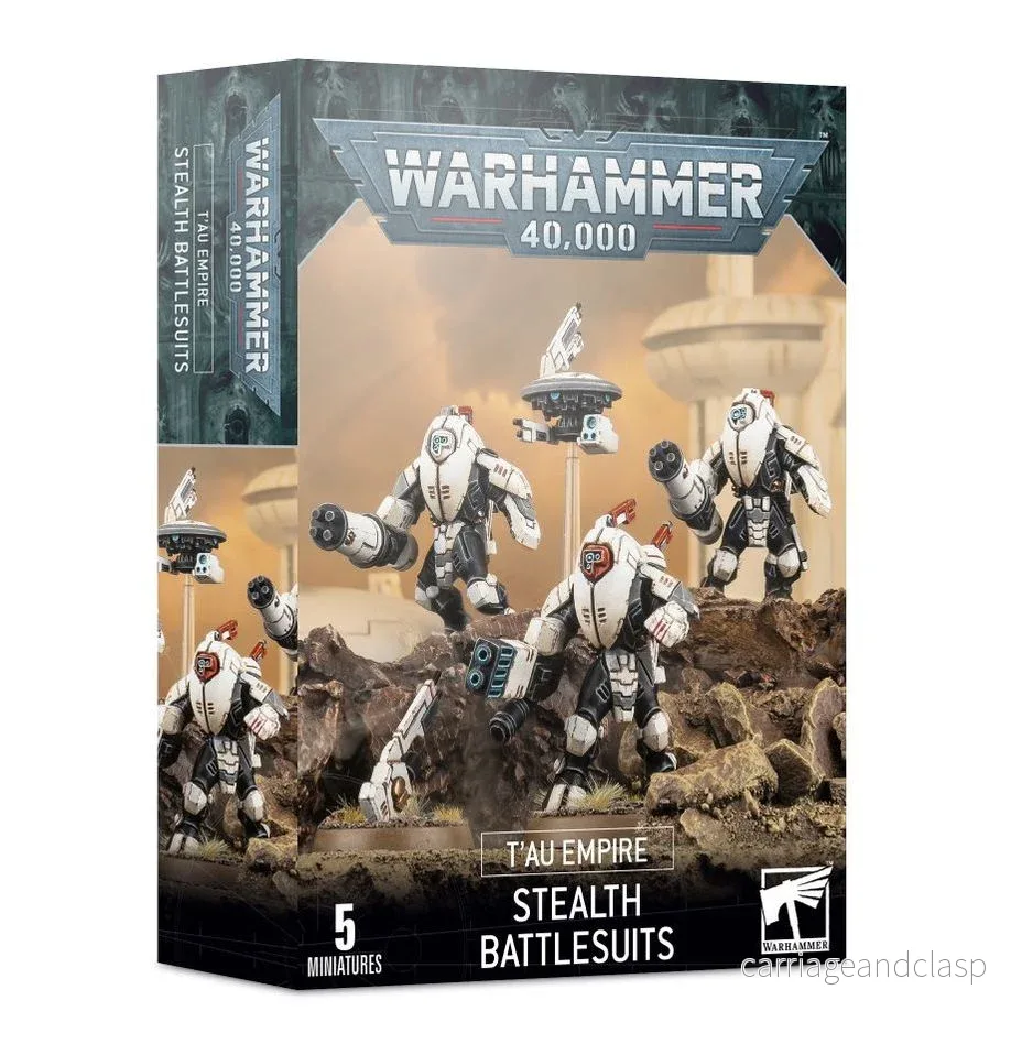 Warhammer: 40,000 - Tau Empire - Stealth Battlesuits