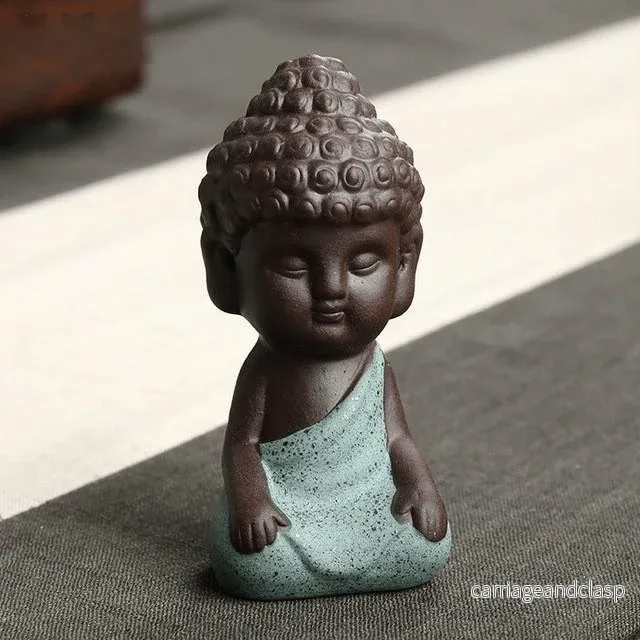 Little Buddha Meditationsstaty | Veska - Bild 2