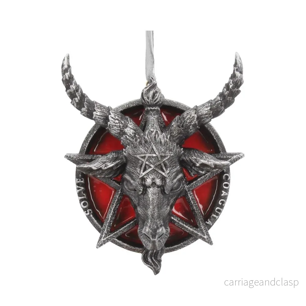 Baphomet Julgransdekoration - Bild 3