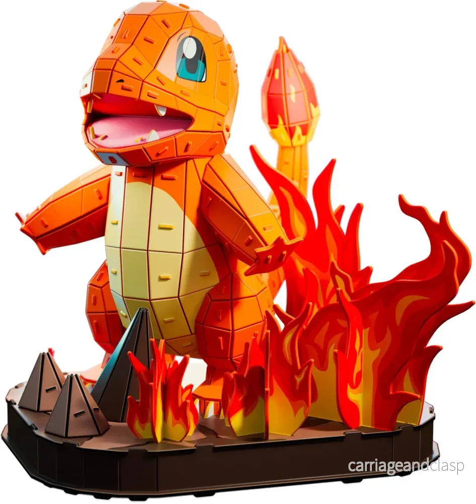 4D Build - Charmander 3D-modell - Bild 2