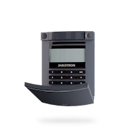 Jablotron JA-114E-AN BUS-kodcentral med LCD, knappsats och RFID antracit