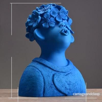 Enkel Modern Resin Barn Vaser | Veska