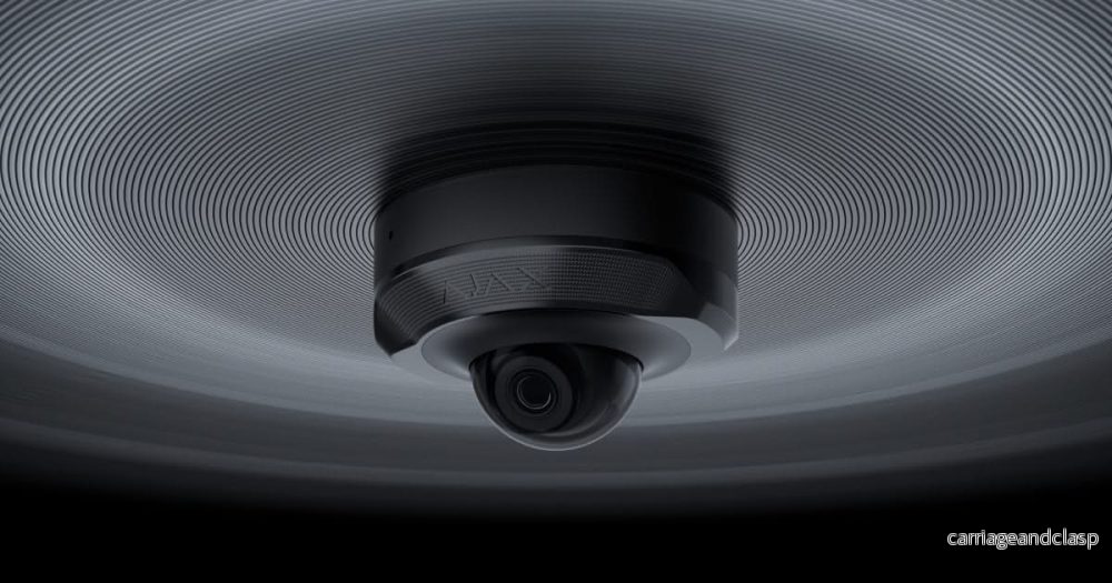 Ajax Systems DomeCam Black Mini 8MP IP-säkerhetskamera - Bild 2