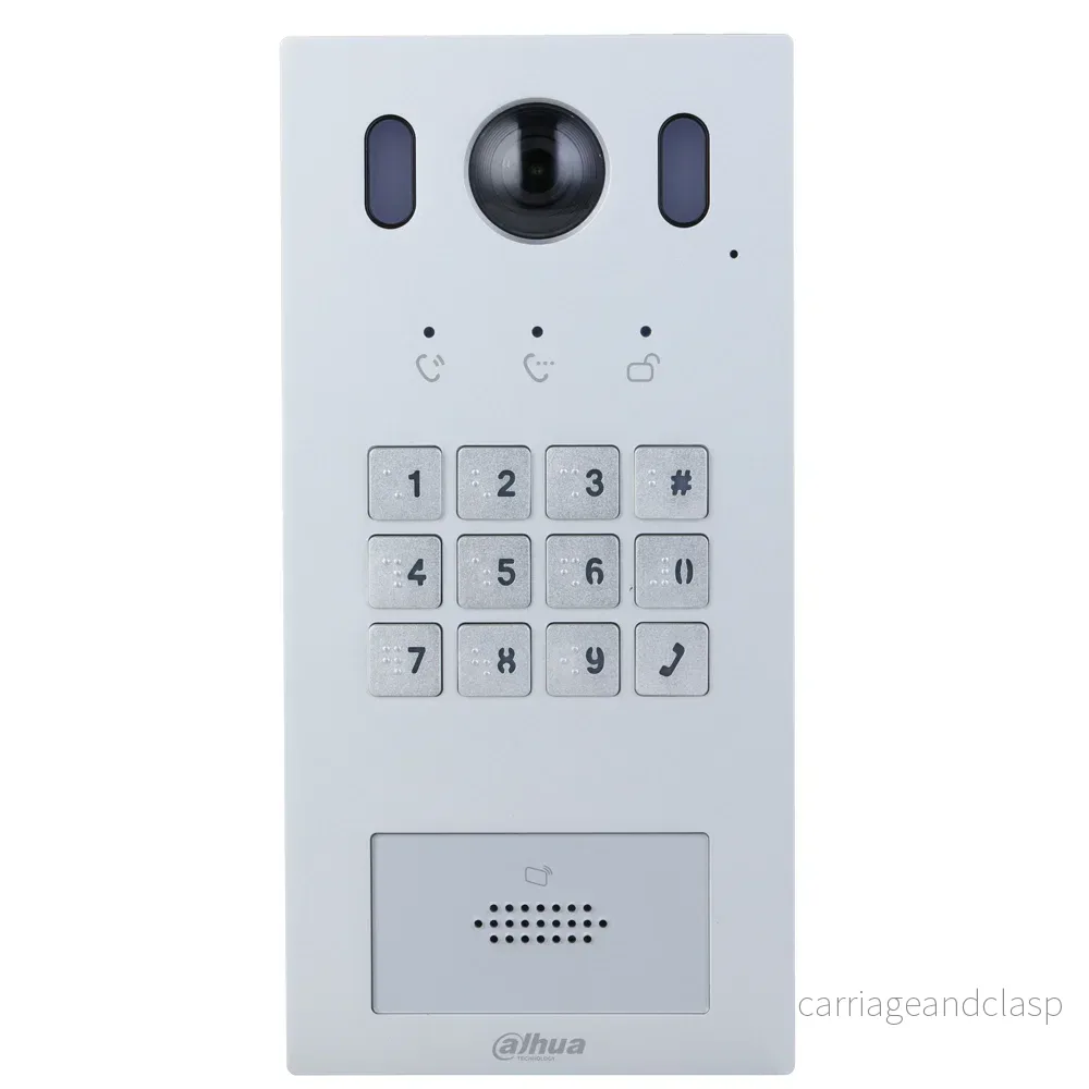 Dahua DHI-VTO3222E-P, 2-trådig PoE IP-videointercom för utomhusbruk