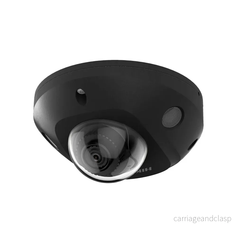 Hikvision DS-2CD2546G2-I 4MP minidome med SD-kortplats, PoE, IR-LED och mikrofon, svart Hikvision DS-2CD2546G2-I 4MP minidome med SD-kortplats, PoE, IR-LED och mikrofon, svart