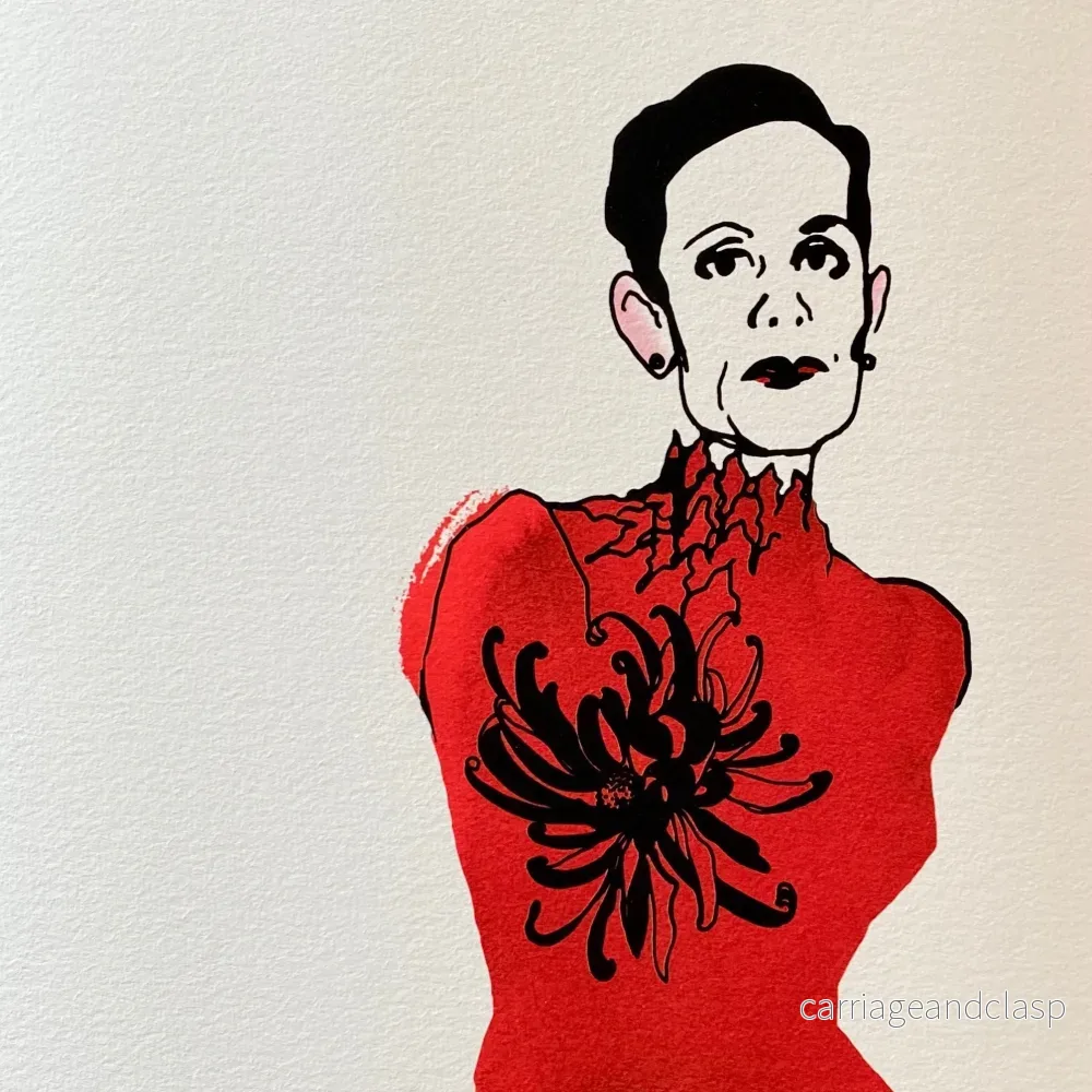 Sara Danius-illustration av Stina Wirsén - Bild 2