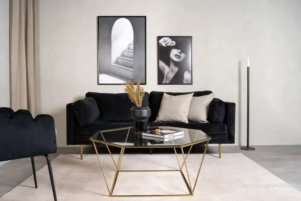 Österlen Soffbord Guld