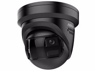 Hikvision DS-2CD2383G2P-LISU/SL Svart, 8 MP AcuSense Smart Hybrid Light 180° turret-kamera, PoE Hikvision DS-2CD2383G2P-LISU/SL Svart, 8 MP AcuSense Smart Hybrid Light 180° turret-kamera, PoE
