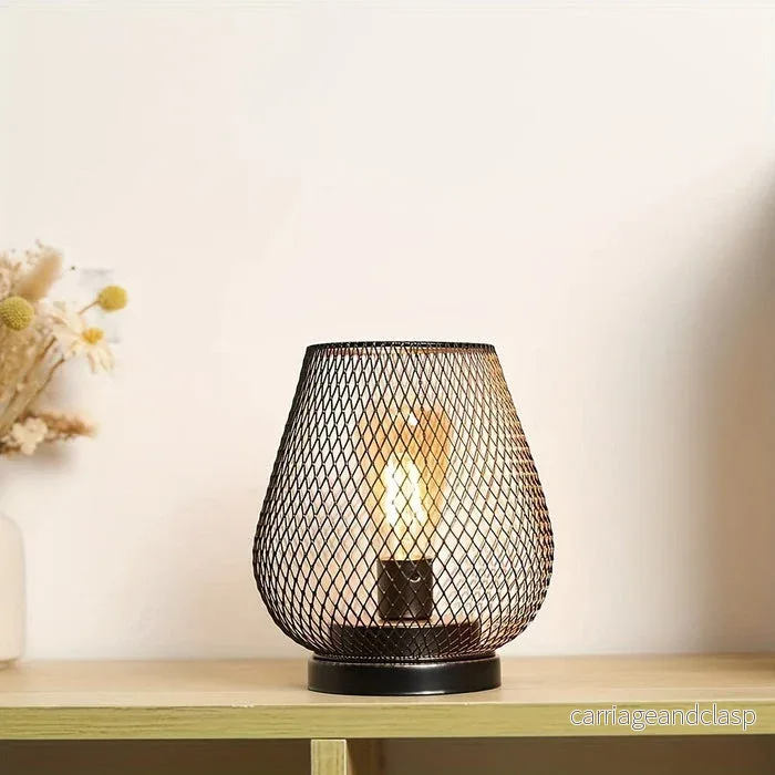 AuroraMesh Bordslampa Set – Industriell Stil med Varm Ambient Belysning | Veska - Bild 3