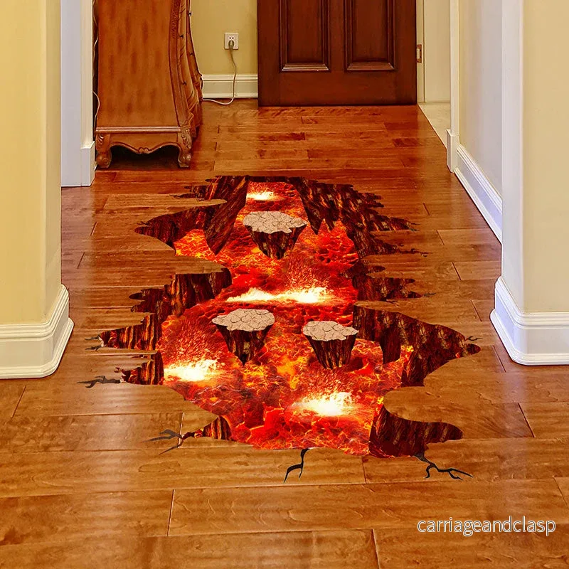 Magma 3D Väggdekal Heminredning | Veska