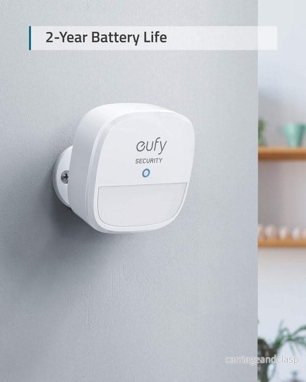 Eufy Rörelsedetektor Trådlös Vit Väggmonterad - Bild 2