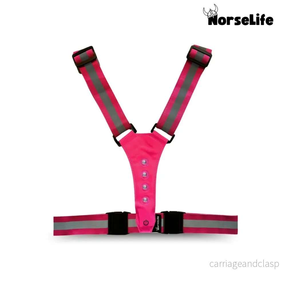 Norselife Reflexväst med LED-ljus 4-pack -Välj färg - Bild 3