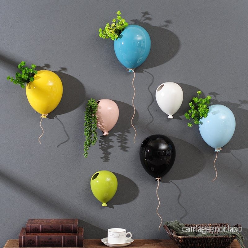 Ballongformad väggkruka | Veska Ballongformad väggkruka | Veska