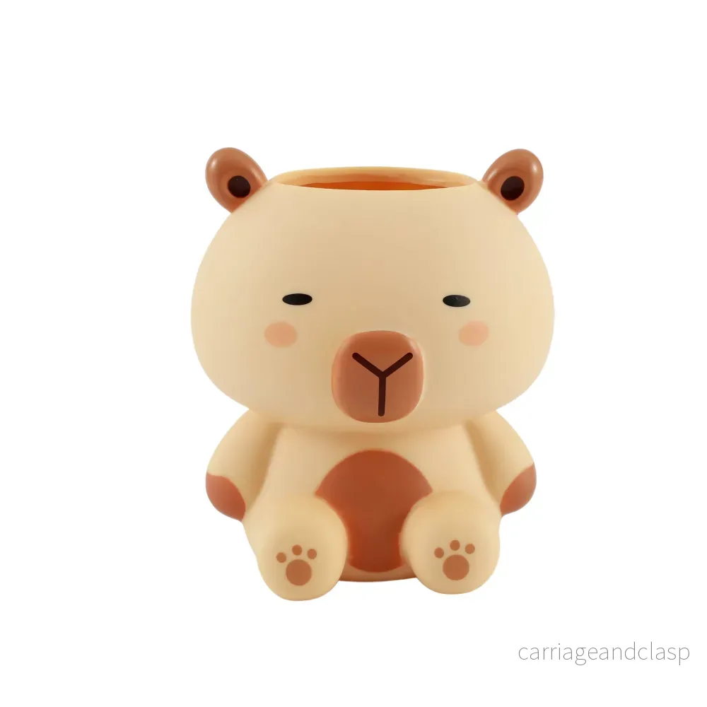 Söt Capybara Pennhållare – Kawaii