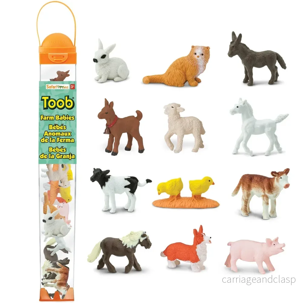 Safari Ltd - Bondgårdsdjurs ungar (Farm Babies) TOOB®
