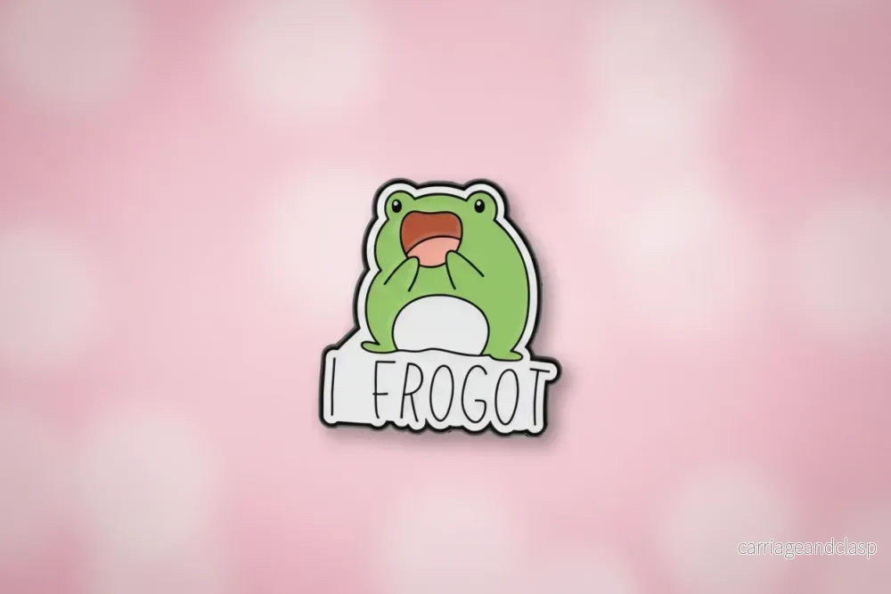 Pin – ”I frogot”
