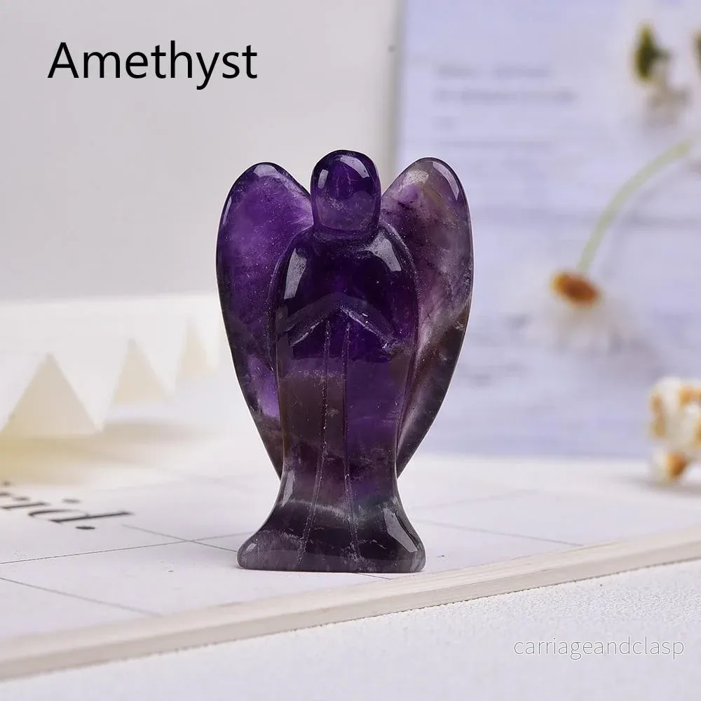 Guardian Angel Crystal Carving | Veska