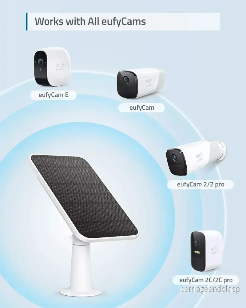 Eufy Solpanel för Eufycam och Starlight 4G-kamera - Bild 3