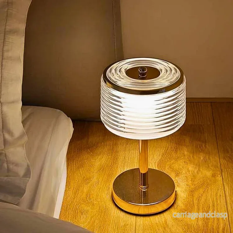 Veska | Trådlös uppladdningsbar LumiNook bordslampa - Skapa atmosfär och stil med den här lyxiga bordslampan - Bild 3
