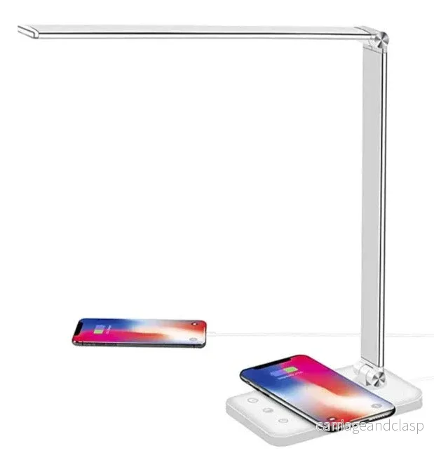 Justerbar LED-bordslampa med laddningsfunktion | Veska - Bild 2