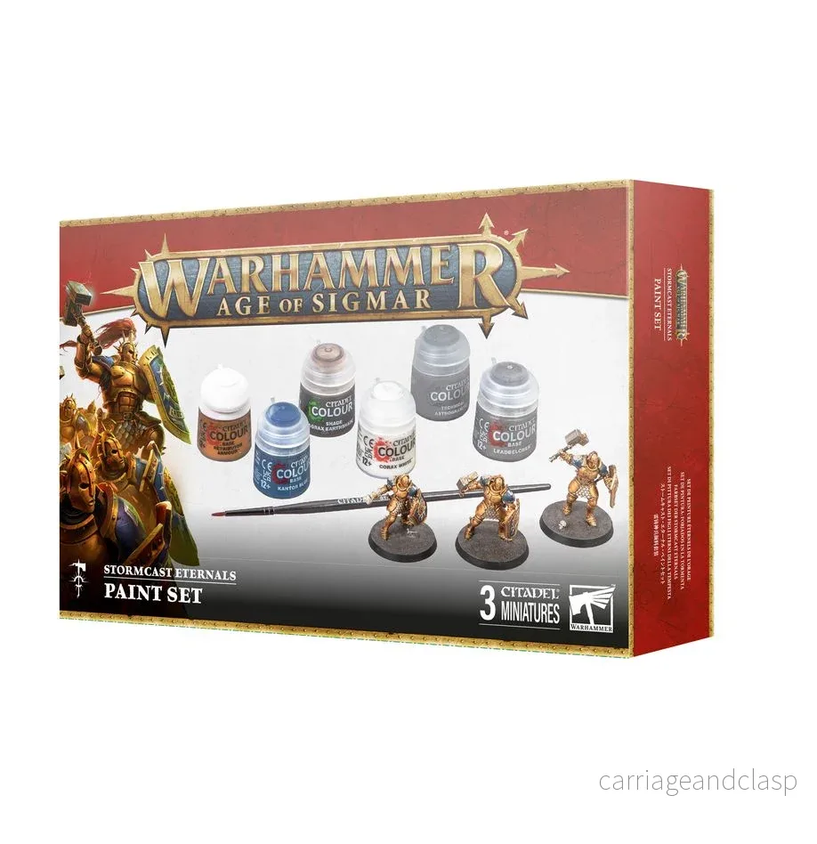 Warhammer: Age of Sigmar - Stormcast Eternals - Paints Set