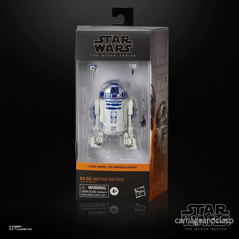 Star Wars - The Black Series - R2-D2, (ARTOO-DETOO), (The Mandalorian) - Hasbro