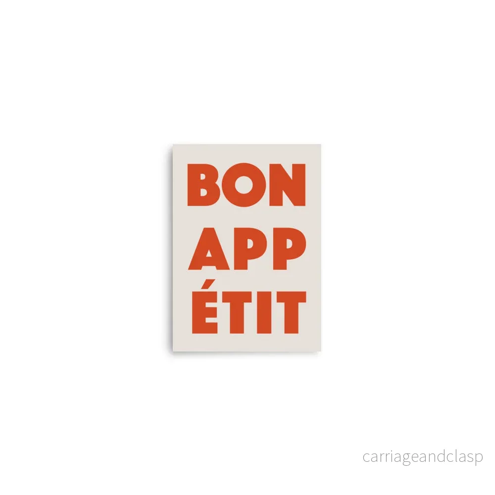 Bon Appetite – Röd | Veska