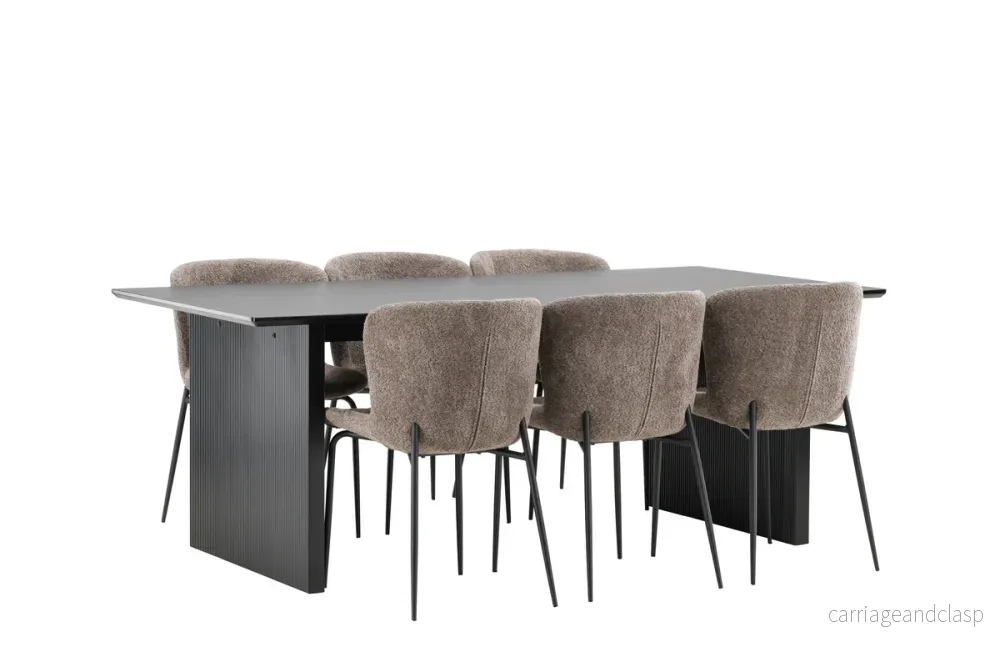 Modesto & Vail Matgrupp Beige/Svart - Bild 2