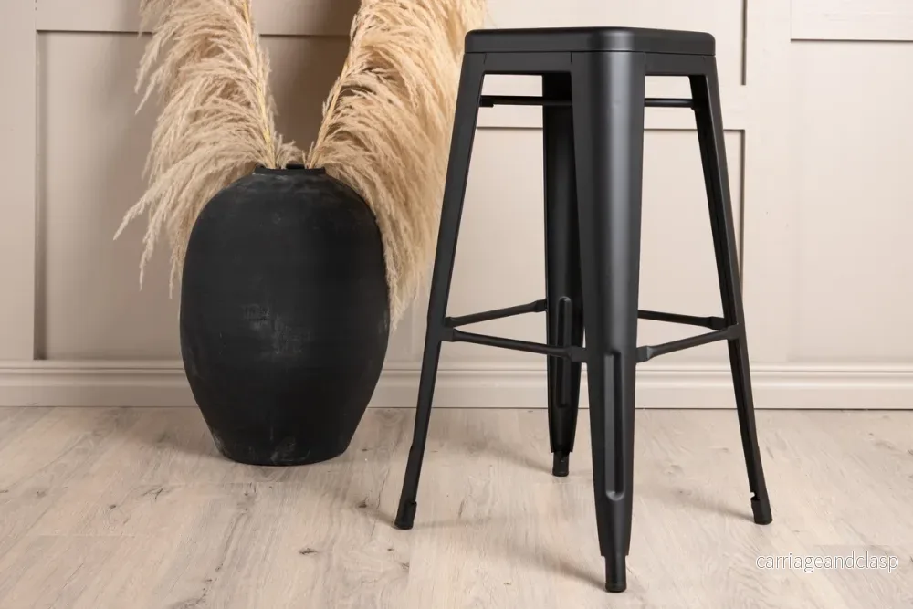 Tempe Barstolar 4-pack Svart