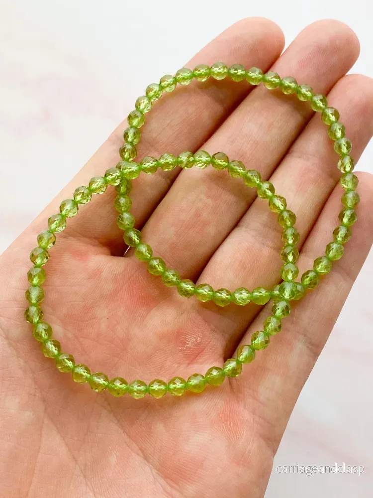 Peridot armband (fasett) - Bild 2