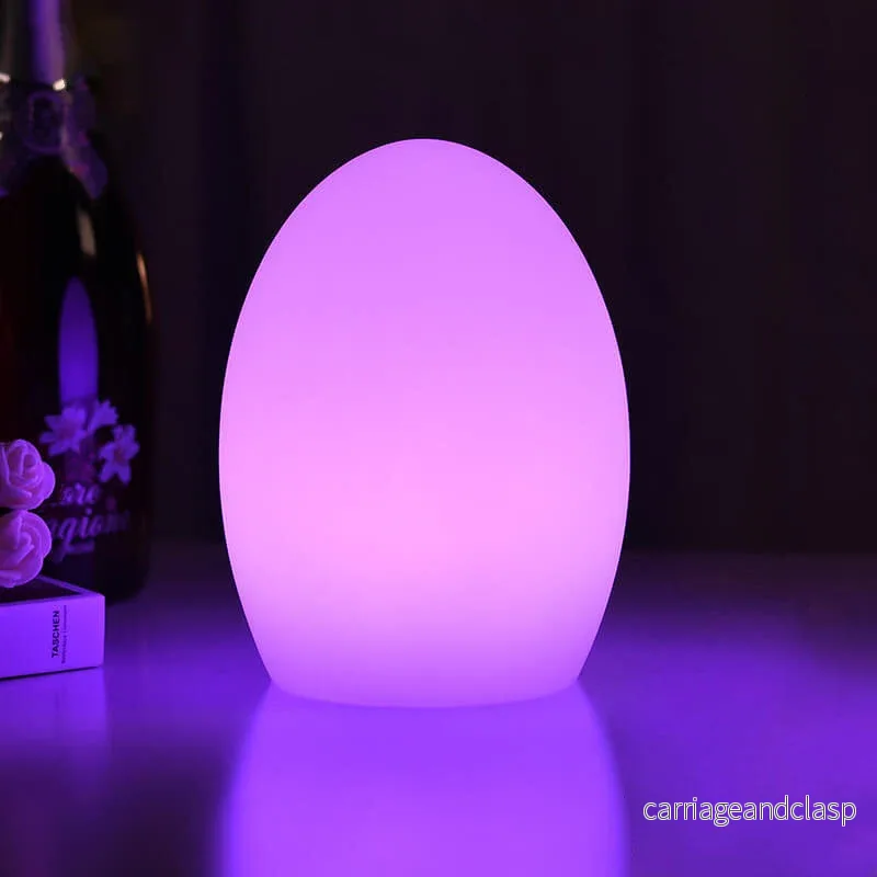RGB ABS Äggformad LED Dekorativ Bordslampa | Veska RGB ABS Äggformad LED Dekorativ Bordslampa | Veska