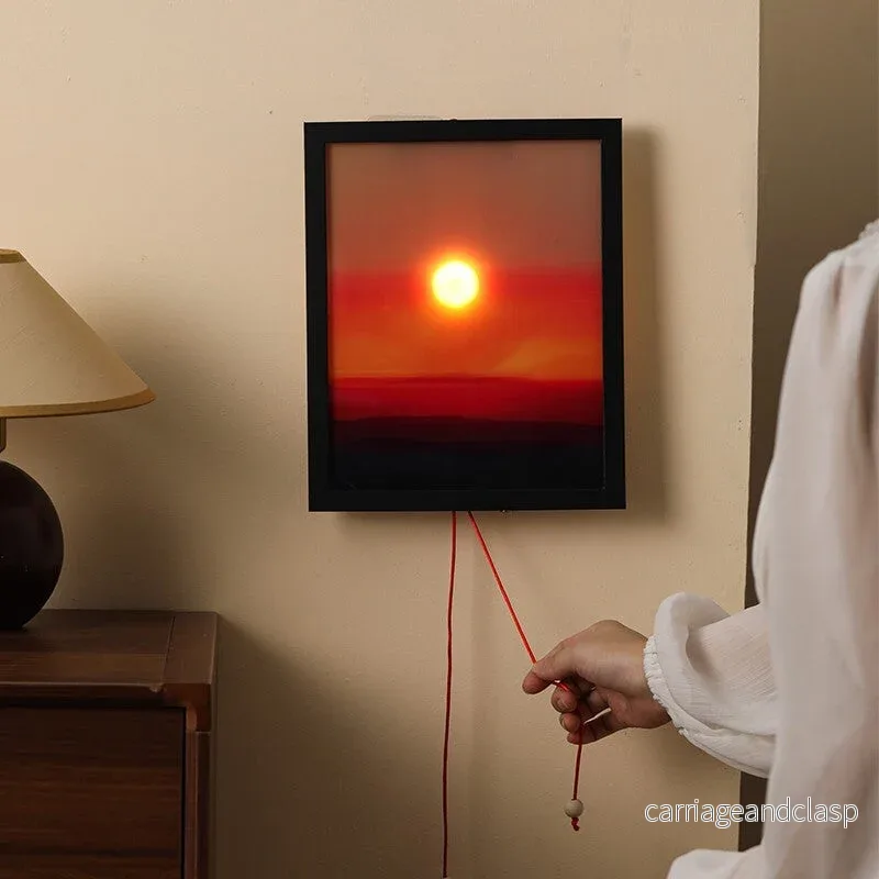 Sunset Time Ambient Art Vägglampa | Veska - Bild 2