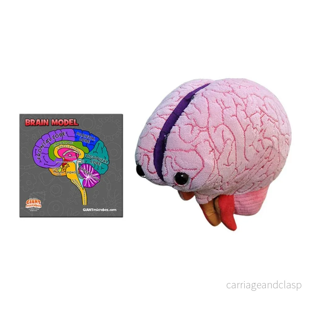 GIANTmicrobes – Hjärnmodell Plysch