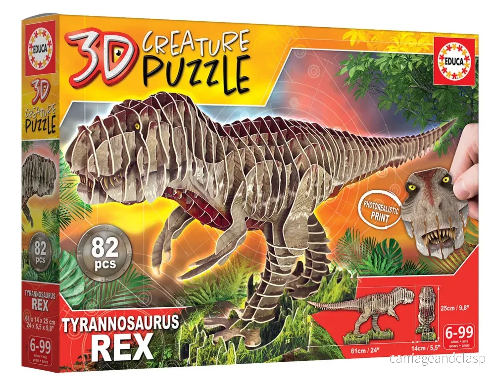 T-Rex 3D Creature Puzzle Educa® - Bild 3