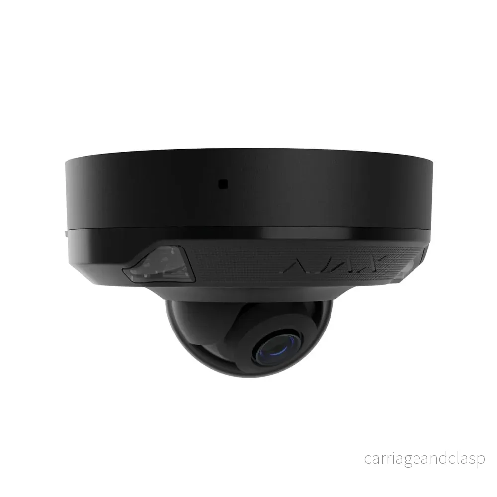 Ajax Systems DomeCam Mini HL Svart 5MP IP-kamera med hybridbelysning - Bild 2