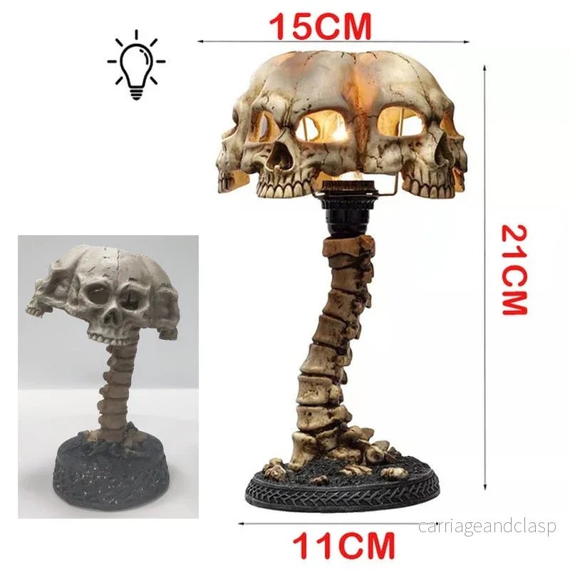 Skelett Skalle Bordslampa | Veska